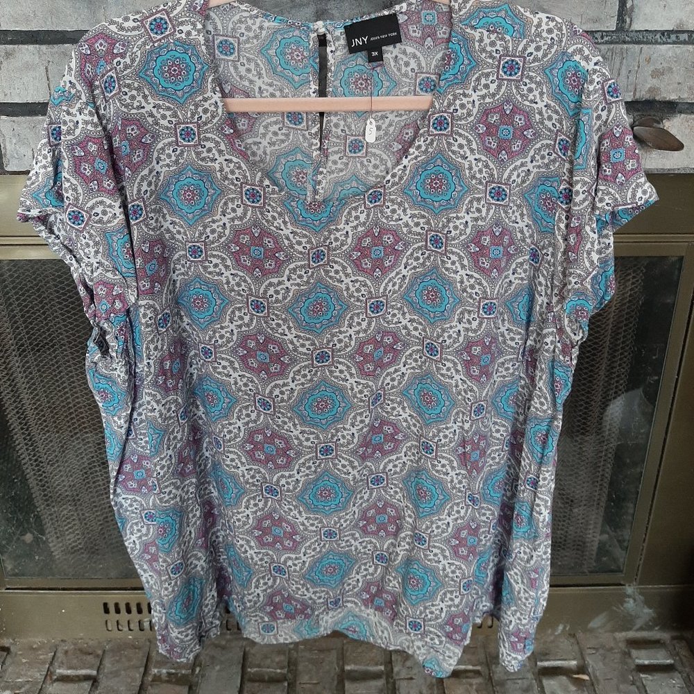 Geometric Pattern Top